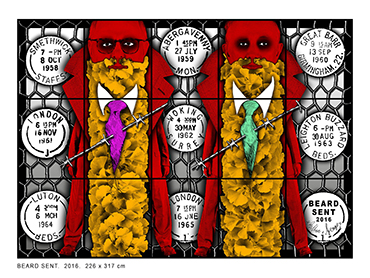Gilbert & George - THE BEARD PICTURES