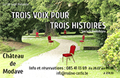 Trois voix pour trois histoirestitre>