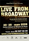 Live from Broadway titre>